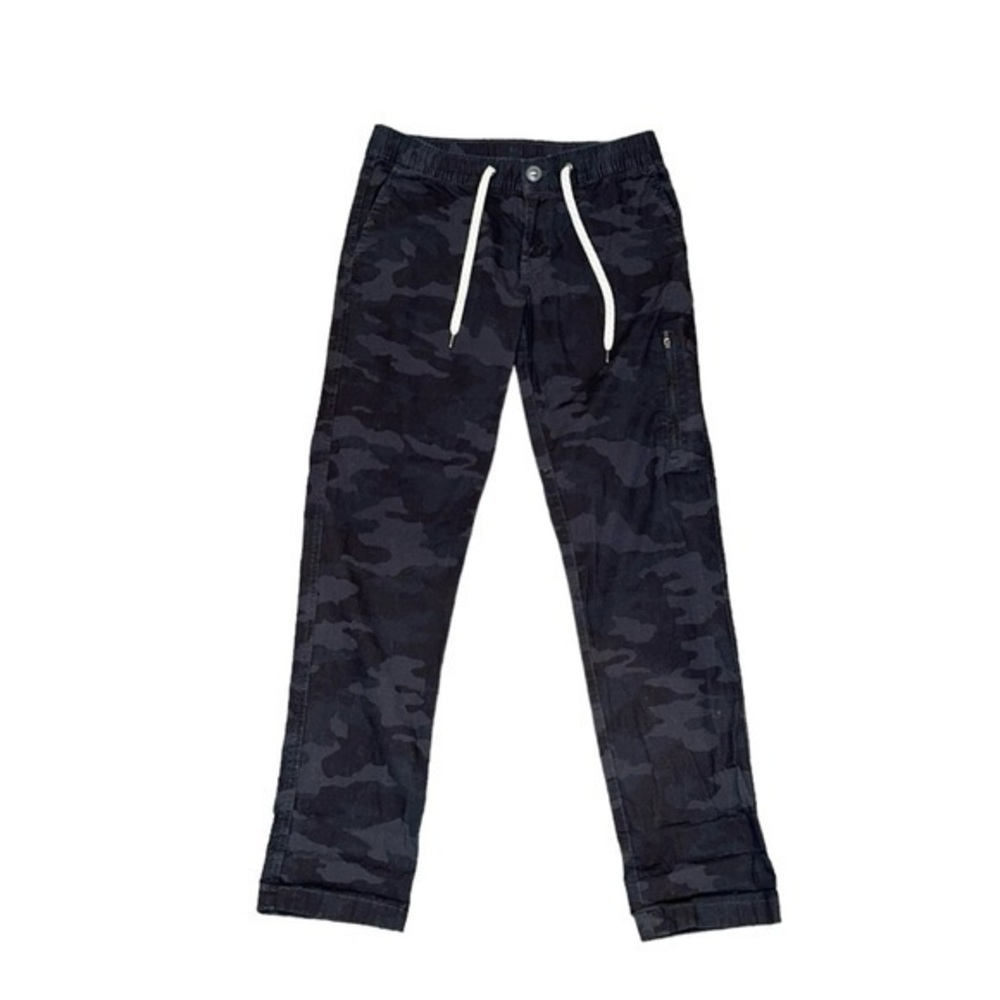 Vuori Ripstop‎ Grey Charcoal Camo Drawstring Pants - Picture 2 of 9